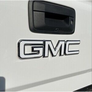 2021 - 2024 Yukon GMC - Front and Rear Emblem Vinyl Sticker Covers - 2022 2023
